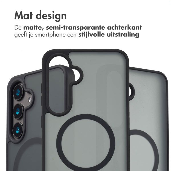 imoshion Color Guard Backcover met MagSafe Samsung Galaxy S24 - Zwart