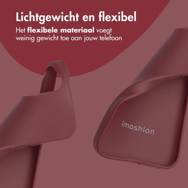 imoshion Color Backcover Apple iPhone 12 (Pro) - Wine Red