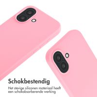 imoshion Siliconen hoesje met koord Apple iPhone 16 - Roze