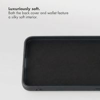 Selencia Olyn Detachable Bookcase with MagSafe Samsung Galaxy A37 (5G) - Black