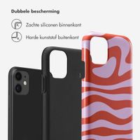 Selencia Vivid Backcover Apple iPhone 11 - Dream Swirl Pink