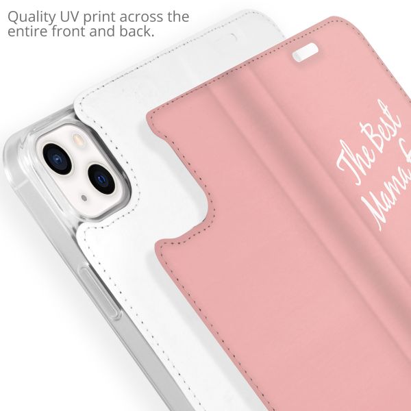 Ontwerp je eigen Apple iPhone 13 Mini gel bookcase hoes