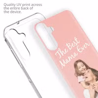 Ontwerp je eigen Samsung Galaxy A15 gel hoesje - Transparant