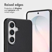 Accezz 2-in-1 Leather Bookcase with MagSafe Samsung Galaxy S26 - Onyx Black