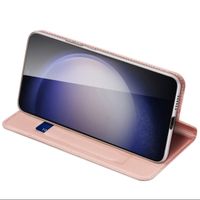 Dux Ducis Slim Softcase Bookcase Samsung Galaxy S24 - Rosé Goud