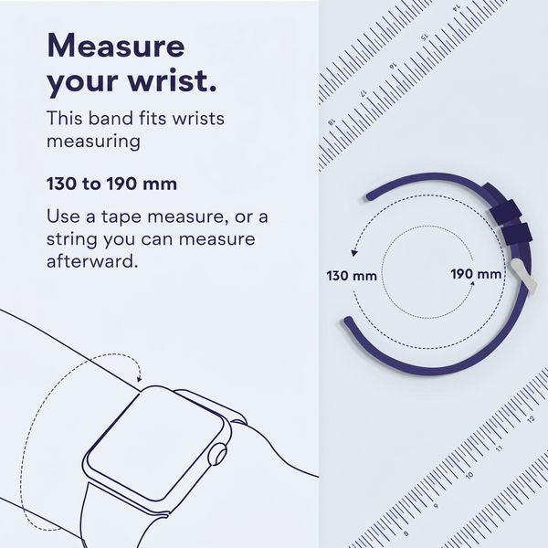 Apple Sport Loop Band Apple Watch | 38/40/41/42 mm - Red & Colour