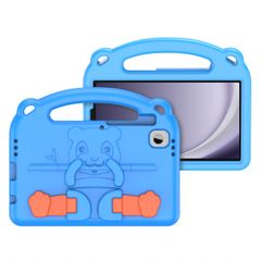 Dux Ducis Panda kidsproof backcover met standaard Samsung Galaxy Tab A11 Plus / A9 Plus - Blauw
