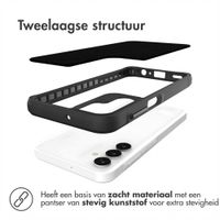 imoshion Rugged Hybrid Case Samsung Galaxy A15 (5G/4G) - Zwart