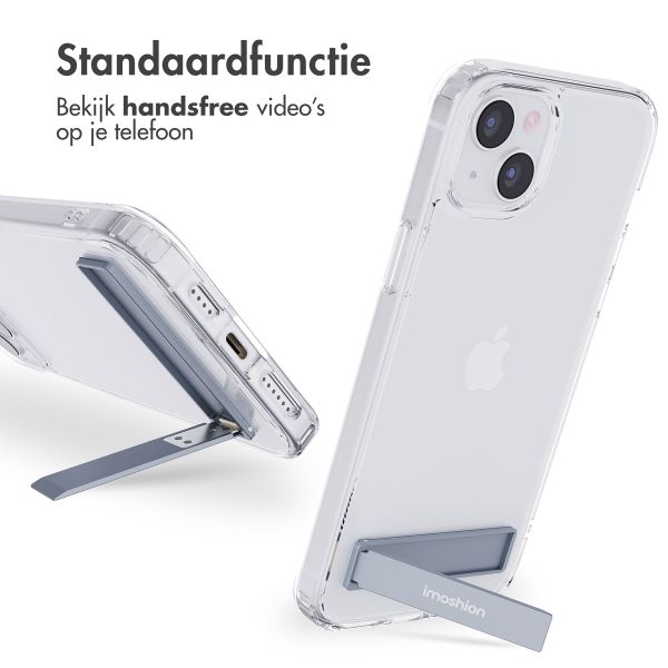 imoshion Stand Backcover Apple iPhone 15 Plus - Transparant