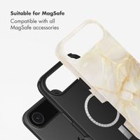 Selencia Vivid Back Cover with MagSafe Apple iPhone Air - Golden Beige Marble