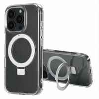 Accezz Ring Stand Backcover met MagSafe Apple iPhone 16 Pro - Transparant