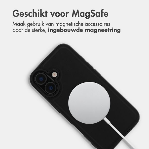 Accezz Edge Backcover met MagSafe Apple iPhone 16 - Zwart