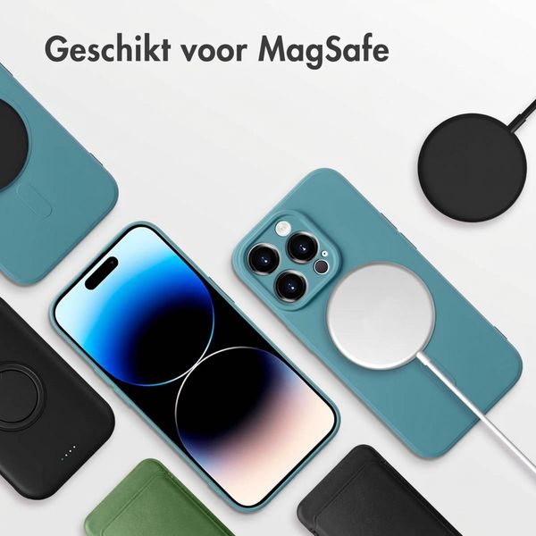 imoshion Color Backcover met MagSafe Apple iPhone 14 Pro - Smoke Green