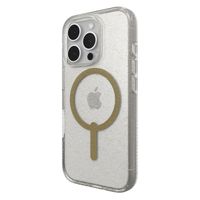 ZAGG Milan Snap Case met MagSafe iPhone 16 Pro - Gold Glitter