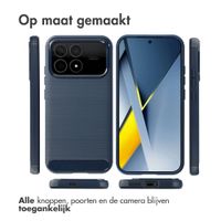 imoshion Brushed Backcover Xiaomi Poco F8 Pro - Donkerblauw