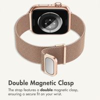 imoshion Milanese Magnetic Band Apple Watch | 44/45/46/49 mm - Rose Gold