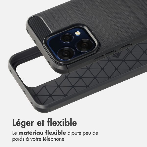 imoshion Brushed Backcover Oppo Reno15 F (5G) - Zwart