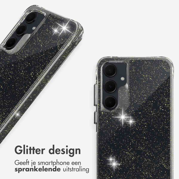 imoshion Glitter Backcover Samsung Galaxy A55 - Goud