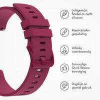 imoshion Siliconen sportbandje met gesp - Universeel 20 mm aansluiting - Fuchsia