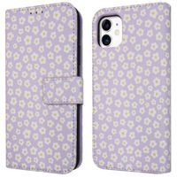 imoshion Design Bookcase iPhone 11 - White Daisy