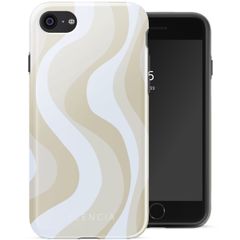 Selencia Vivid Backcover Apple iPhone SE (2022 / 2020) / 8 / 7 - Desert Waves Beige