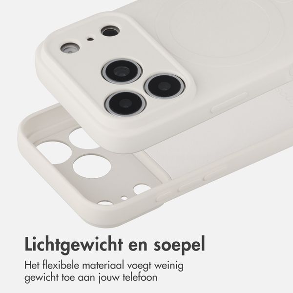 imoshion Color Backcover met MagSafe Apple iPhone 18 Pro Max / 17 Pro Max - Beige