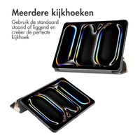 imoshion Design Trifold Bookcase Apple iPad Pro 13 (2025) M5 / (2024) M4 - Leopard