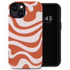 Selencia Vivid Back Cover Apple iPhone 13 - Dream Swirl Orange