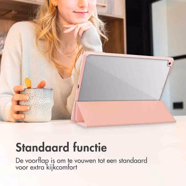 imoshion Trifold Hardcase Bookcase Apple iPad Pro 11 (2022 / 2021 / 2020 / 2018) - Roze