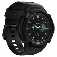 Spigen Rugged Armor™ Pro Case Samsung Galaxy Watch 4 - 46 mm - Black