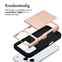 imoshion Backcover met pasjeshouder Apple iPhone 17 Pro - Rosé Goud