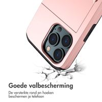 imoshion Backcover met pasjeshouder iPhone 14 Pro - Rosé Goud