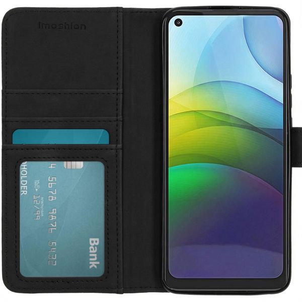 imoshion Luxe Bookcase Motorola Moto G9 Power - Zwart