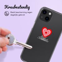 Hoesje met eigen foto en/of tekst Apple iPhone 13 - Hartje