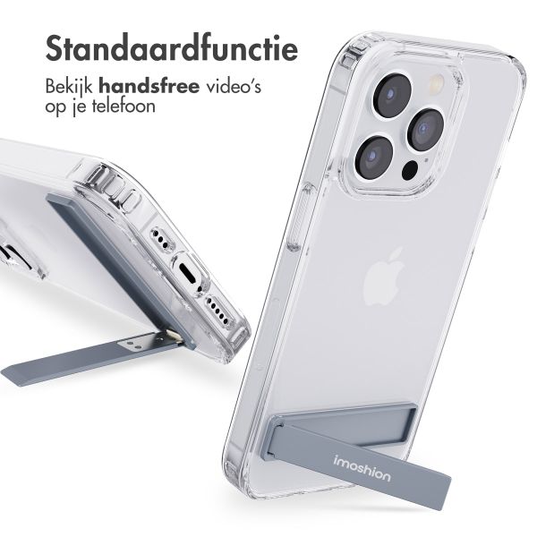 imoshion Stand Backcover iPhone 13 Pro - Transparant