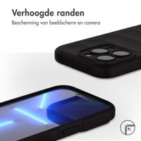 imoshion EasyGrip Backcover Apple iPhone 13 Pro Max - Zwart