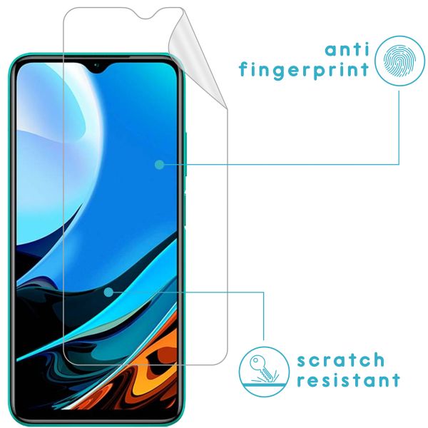 imoshion Screenprotector Folie 3 pack Xiaomi Redmi 9T