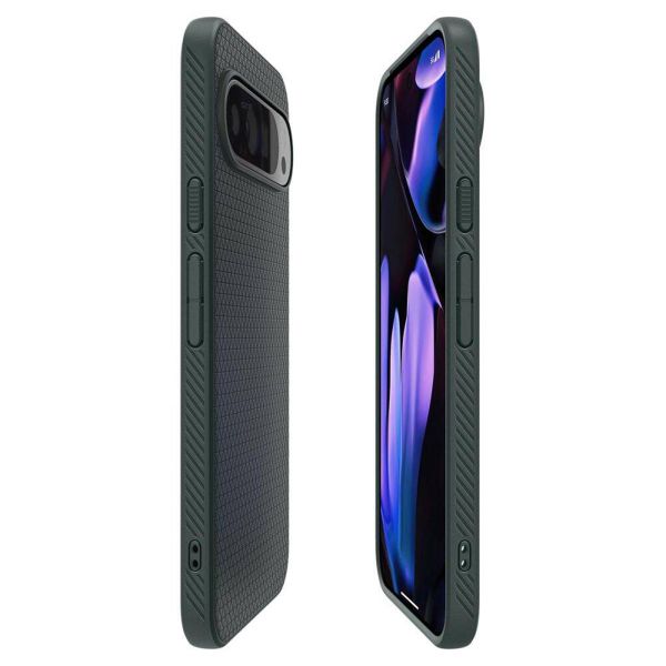 Spigen Liquid Air™ Backcover Google Pixel 9 / 9 Pro - Abyss Green
