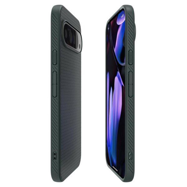 Spigen Liquid Air Backcover Google Pixel 9 / 9 Pro - Abyss Green