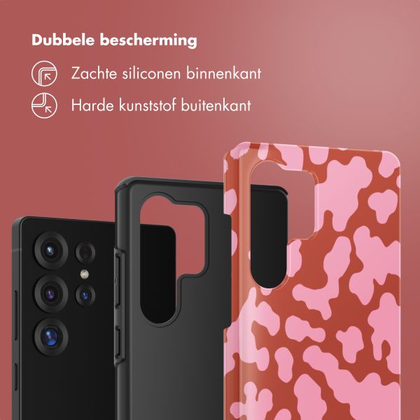 Selencia Vivid Backcover Samsung Galaxy S25 Ultra - Moo’d Blush Pink