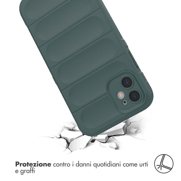 imoshion EasyGrip Backcover Apple iPhone 11 - Donkergroen