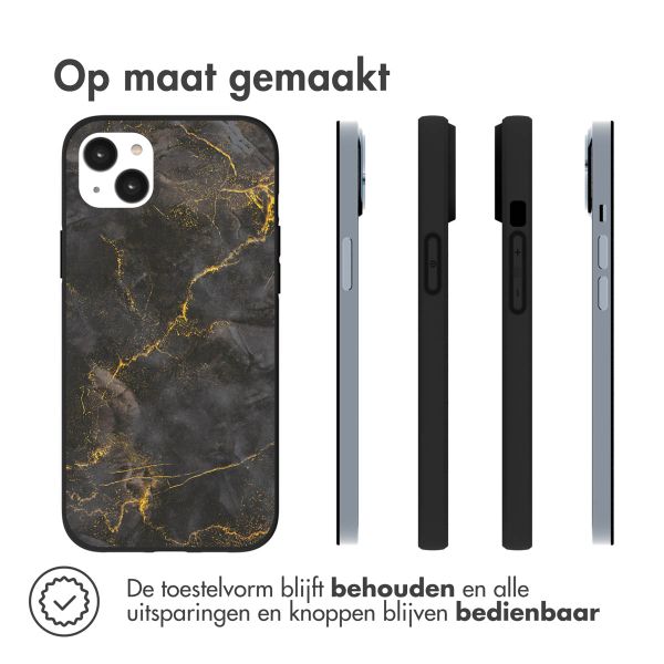 imoshion Design hoesje iPhone 14 Plus - Black Marble