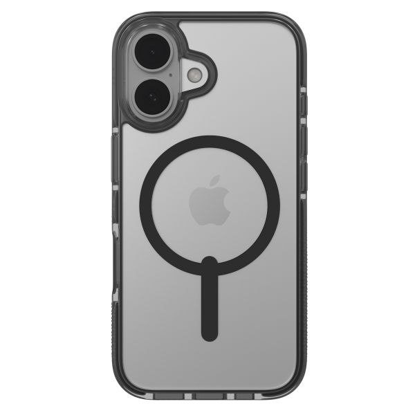 ZAGG Santa Cruz Snap Case met MagSafe Apple iPhone 16 - Clear / Black