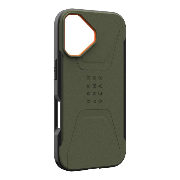 UAG Civilian Backcover MagSafe Apple iPhone 17 - Olive Orange