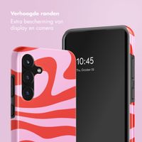 Selencia Vivid Backcover Samsung Galaxy S25 FE - Dream Swirl Pink