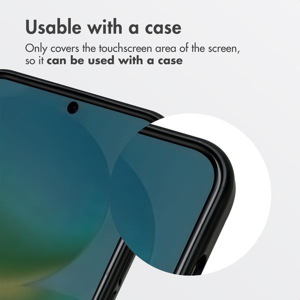 Accezz Privacy Tempered Glass Screen Protector + Applicator Samsung Galaxy A37 (5G)