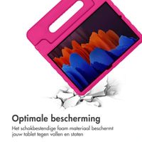 imoshion Kidsproof Backcover met handvat Samsung Galaxy Tab S8 Plus / S7 Plus / S7 FE 5G - Roze
