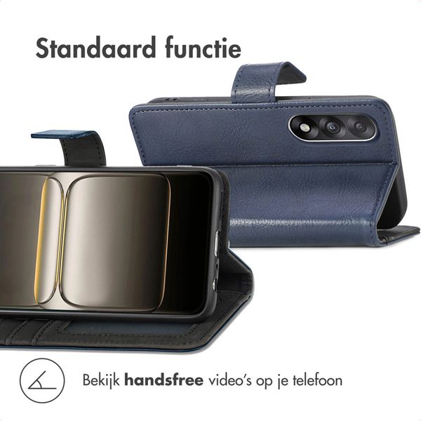 imoshion Luxe Bookcase OnePlus Nord 5 - Donkerblauw