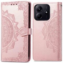 imoshion Mandala Bookcase Xiaomi Redmi Note 14 (5G) - Rosé Goud