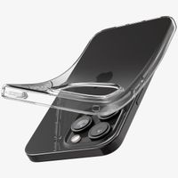 Spigen Liquid Crystal Backcover Apple iPhone 15 Pro Max - Transparant